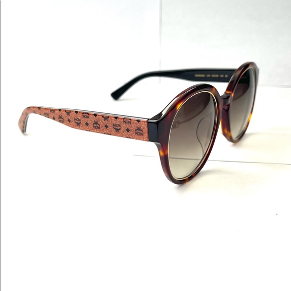MCM round frame visetos cognag sunglasses main image 6